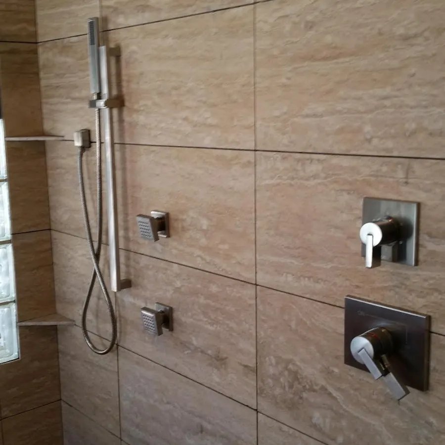 Shower fixture installation for Water Heater Replacement in Flower Mound